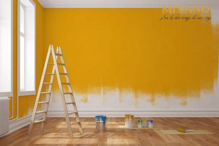 Quy trình sử dụng sơn nội thất đúng kỹ thuật
